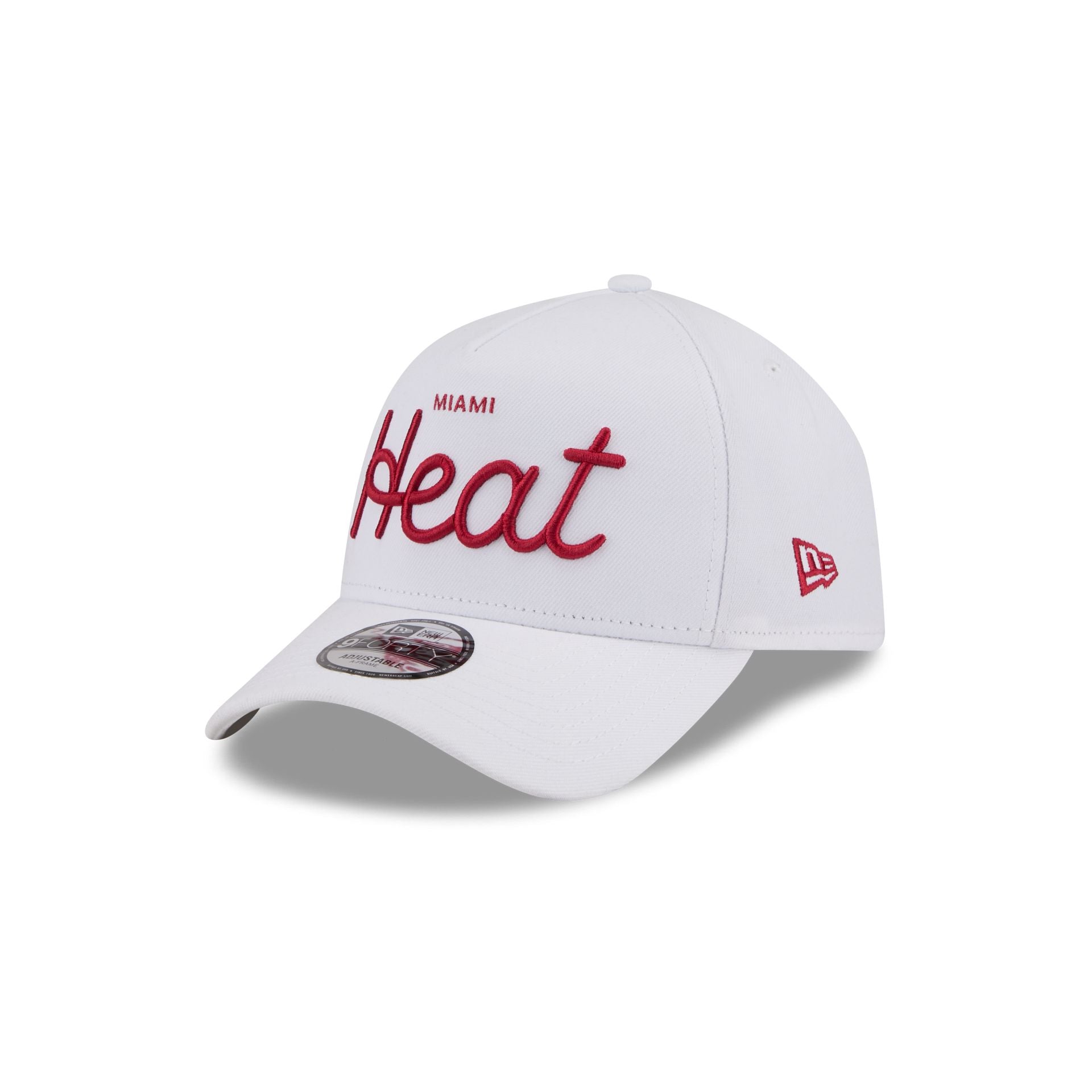 Malbon x Miami Heat 9FORTY A-Frame Snapback Hat